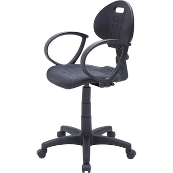 Nízká průmyslová židle PRO STANDARD s područkami