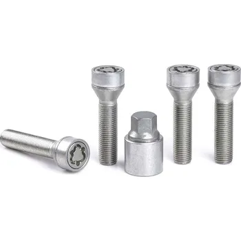 Šroubek na kolo Pojistné bezpečnostní šrouby M14x1,25x48 kužel, klíč 17, SICUSTAR VN748