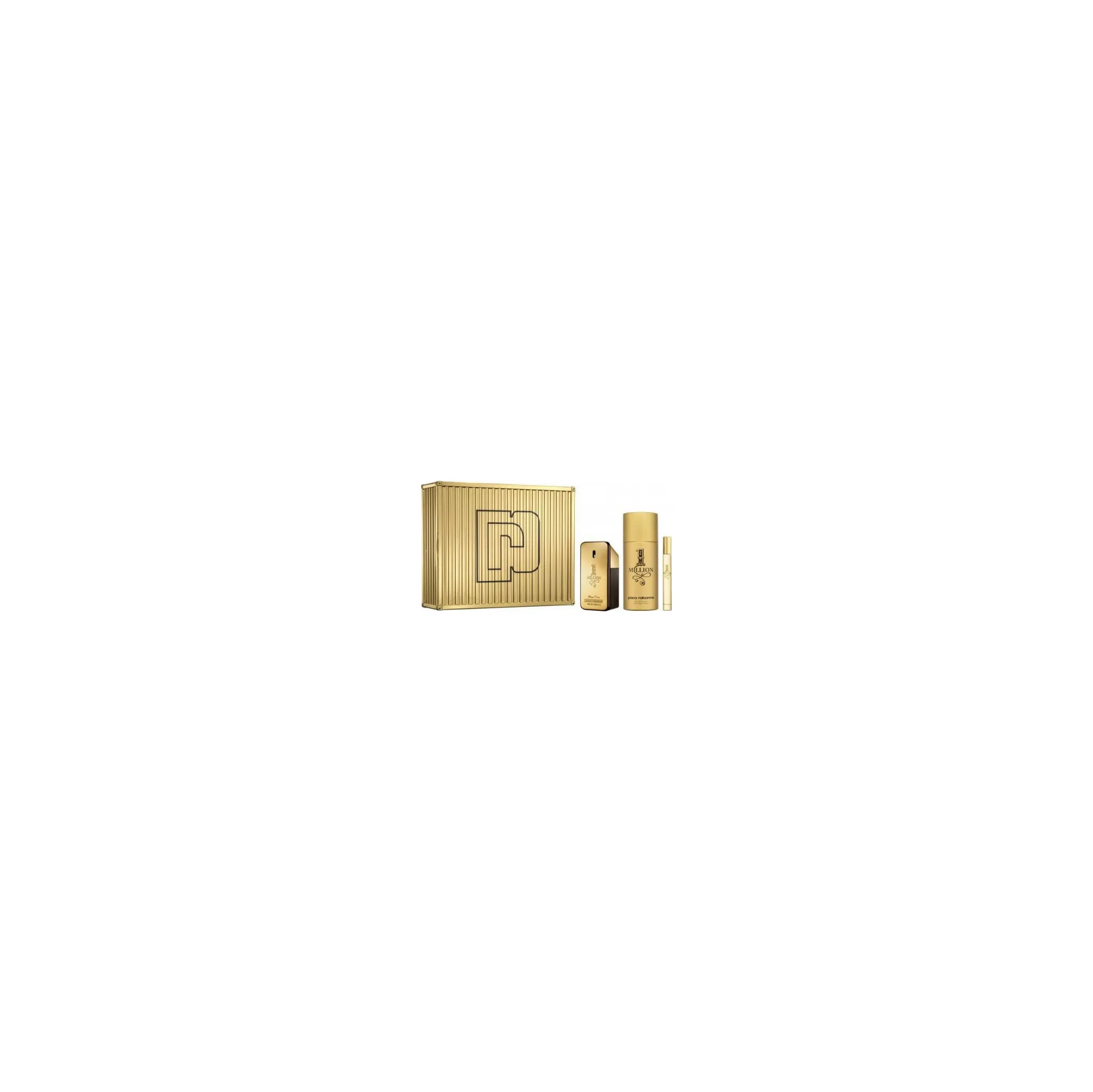 Fotografie 1 - Pánský parfém Paco Rabanne 1 Million M EDT 50 ml + EDT 10 ml + deospray 150 ml