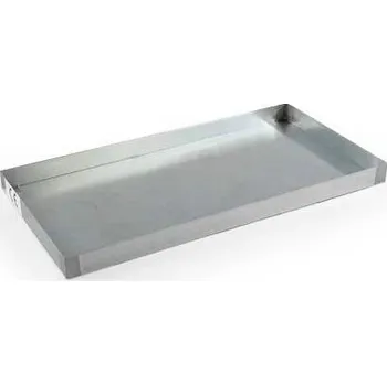 Nářadí na výměnu oleje Záchytná vana pro malé nádoby, pozinkovaná, bez roštu, záchytný objem 30l, 1200 x 470 mm