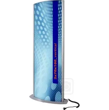 Reklamní sloup s osvětlením LED, výška 2,0 m