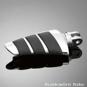 Highway Hawk H732-391 Stupačky spolujezdce Smooth Suzuki/Yamaha - Chrom