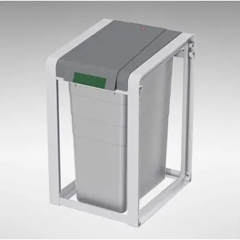 Odpadkový koš Koš na tříděný odpad, plastový, objem 35 l, modul základní