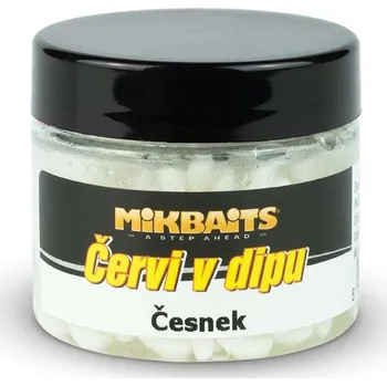 Mikbaits Červi v dipu 50 ml, česnek