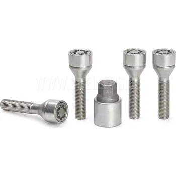 Šroubek na kolo Pojistné bezpečnostní šrouby M12x1,5x48 kužel, klíč 17, SICUSTAR VN148