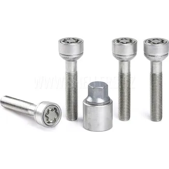 Autodoplněk Pojistné bezpečnostní šrouby M12x1,5x60 kulová R13, klíč 17, SICUSTAR VN260R13