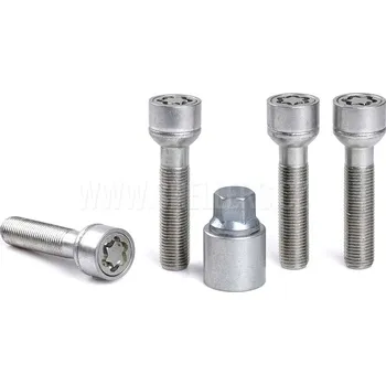 Autodoplněk Pojistné bezpečnostní šrouby M14x1,5x65 kulová R14, klíč 17, SICUSTAR VN565R14