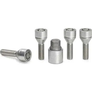 Autodoplněk Pojistné bezpečnostní šrouby M12x1,25x33 kužel, klíč 17, SICUSTAR VN333