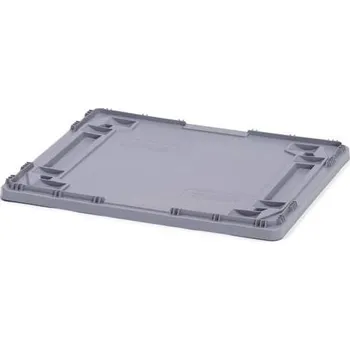 Víko volně pokládací, šedá barva, 800 x 600 mm