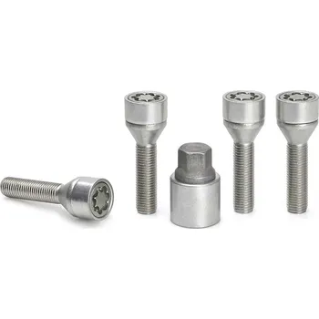 Autodoplněk Pojistné bezpečnostní šrouby M12x1,25x40 kužel, klíč 17, SICUSTAR VN340