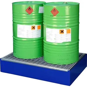 Olejová vana CEMO Ocelová záchytná vana SW2, lakovaná, bez nožek, s roštem(11210)