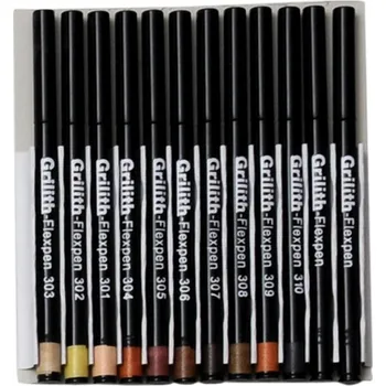 Tmel Adler GRILITH FLEXPEN (Retušovací tužka na dřevo) Odstín: 307/586 ořech tmavý