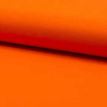 Úplet SINIT sytě oranžový, 220g/m, š.150