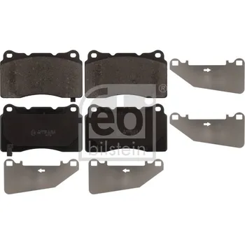 Brzdová destička Febi Bilstein 116151