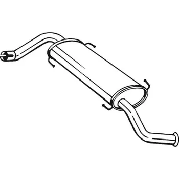 Tlumič výfuku Bosal 281-859