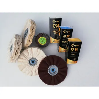 Brusný kotouč Sada I. na broušení a leštění, veterán auto moto, lehké slitiny, broušení a leštění