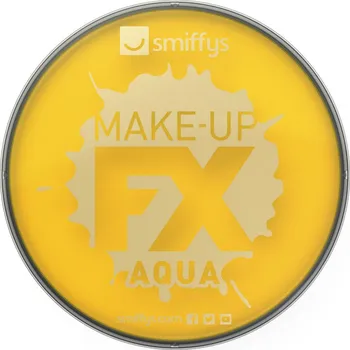 Karnevalový doplněk Smiffys Divadelní barva na obličej a tělo žlutá