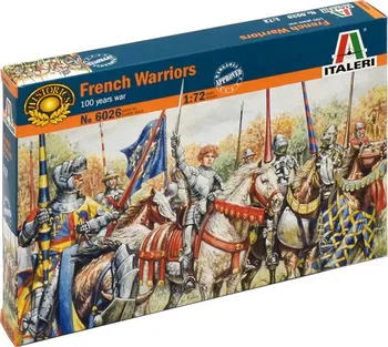Plastikový model Italeri French Warriors (100 Years War) 1:72