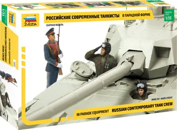 Plastikový model Zvezda Russian Contemporary Tank Crew 1:35