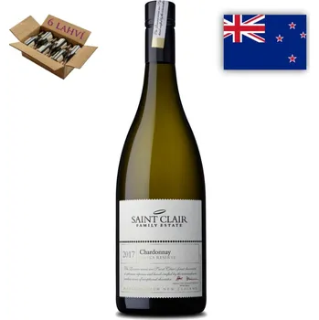 Víno Saint Clair Chardonnay Omaka Reserve 6 x 0,75l, bílé víno