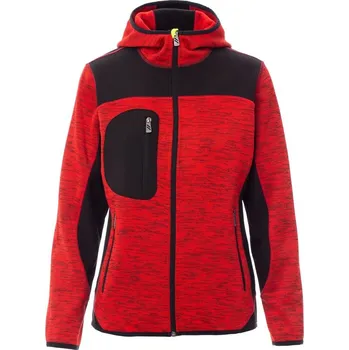 Bunda Payper TRIP LADY Barva: Červená/ Černá/ Žlutá Fluo, Velikost: S