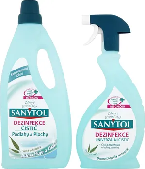 Dezinfekce Sanytol Duopack Dezinfekce Podlahy 1 l + sprej univerzal 500 ml