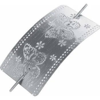 Příbor Douceur d'intérieur Dekorační spona na závěsy EPICA, 1 ks, stříbrná