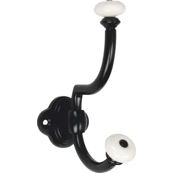 Věšák In-Design Nábytkový věšák BLANC porcelán/ černá matná