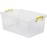 StrongBox - nádoba s víkem z transparentního plastu, objem 15,5 l