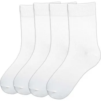 Dámské ponožky Dámské bílé ponožky NOVIA 1071 Velikost: 36-38