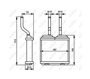 Výměník tepla NRF 52103