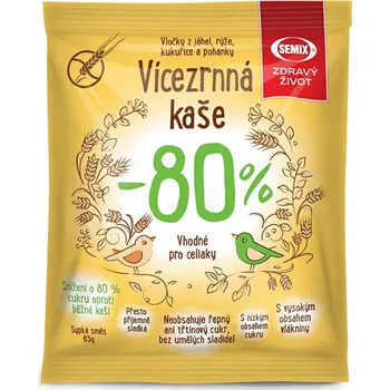 Semix Vícezrnná kaše -80 % 65 g