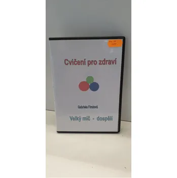 CELESTE PRAGUE,spol.s.r.o. brožura DVD Cvičení pro zdraví-VELKÝ MÍČ