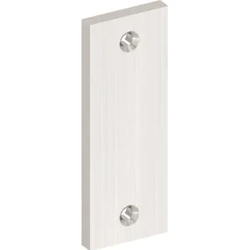 brána Feldmann Nerezový štítek - krytka rozeta 10652, 87x32 x tl.6 mm