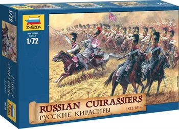 Plastikový model Zvezda Wargames (AoB) Russian Cuirassiers 1812-1815 1:72