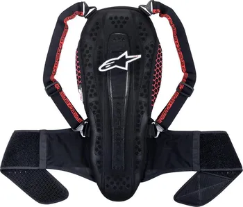 Motocyklový chránič hrudi a pátěře Alpinestars Nucleon KR-2 black/smoke/red