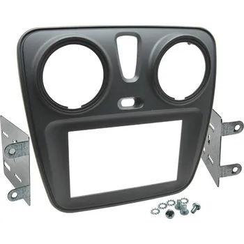 Auto Hi-Fi Rámeček 2DIN autorádia Dacia Lodgy - černá matná