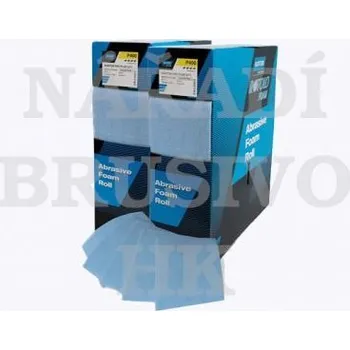 Brusný kotouč Norton Brusný papír 115x25000 P 400 A975 ROTOLO FOAM NORTON PRO PLUS YELLOW 8711479623813