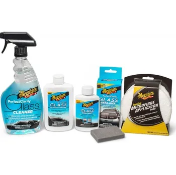 Příslušenství ke karavanu Meguiar's Perfect Clarity Glass Care Kit na péči, leštění a ochranu skleněných povrchů