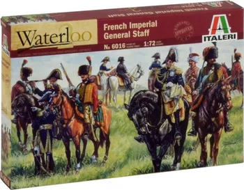 Plastikový model Italeri French Imperial General Staff (nap. Wars) 1:72