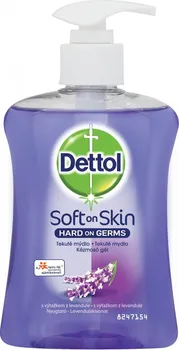 Mýdlo Dettol Zklidňující antibakteriální mýdlo 250 ml dávkovač