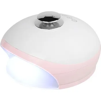 UV lampa na nehty LED lampa DUAL UV S1 48W - bílo-růžová