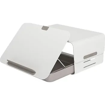 Dataflex Ergonomická stolní sada, (stojan,úložný box) bílá, Addit Bento (45.220) - 17.03.1085