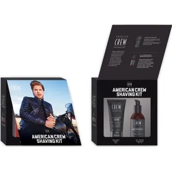 American Crew Shaving Kit - Balzám po holení 170 ml + Gel na holení 150 ml Dárková sada