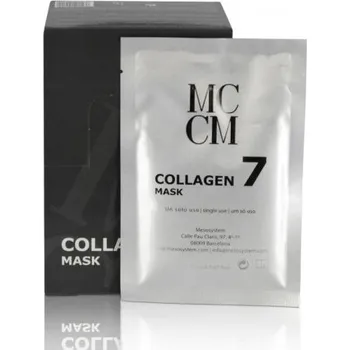 Pleťová maska Mesosystem Facial Colagen 7 Mask - Zpevňující a liftingová maska 12ks