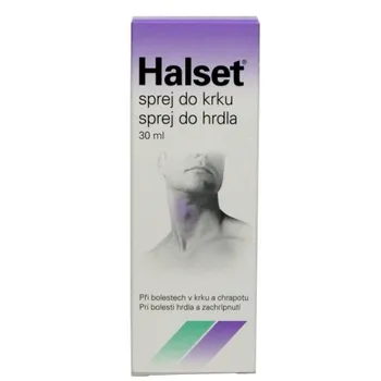 Ústní sprej Halset Sprej do krku 30 ml