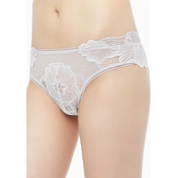 Kalhotky Dámské brazilky Calvin Klein QF5563 XS Sv. šedá