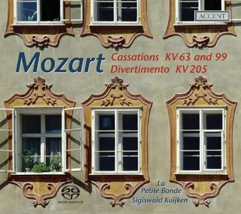 Zahraniční hudba Mozart: Cassations & Divertimento -  La Petite Bande & Sigiswald Kuijken [SACD]