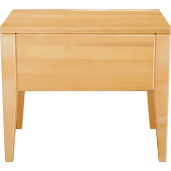 Noční stolek SN130 dřevěný noční stolek z buku Drewmax (Kvalitní nábytek z dubového masivu)