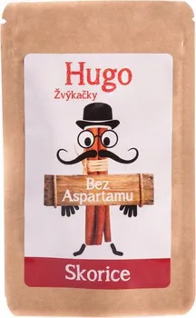 Žvýkačka Hugo Žvýkačky bez aspartamu 45 g skořice